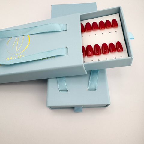 Cherry Blaze (ljusröd, short oval)