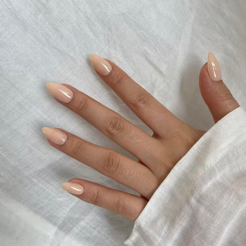 Sunset Buff (varm nude, short almond)