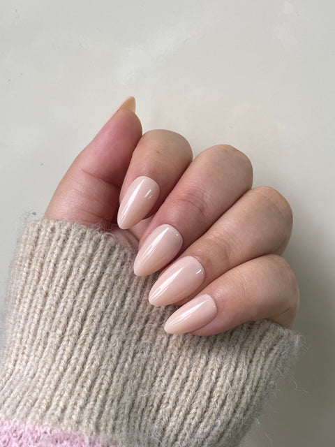 Sunset Buff (varm nude, short almond)